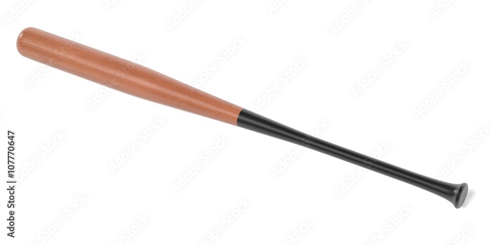 3d rendering of baseball with bat 3d rendering of baseball with bat