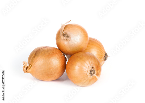 bunch of ripe onions