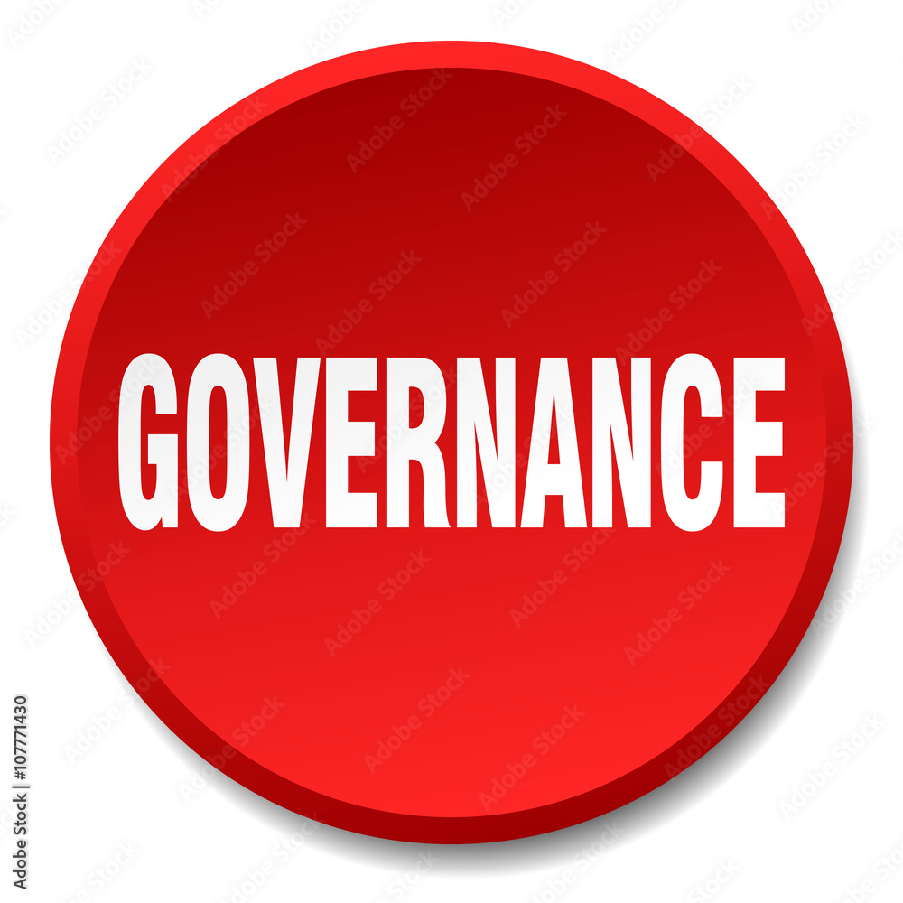 governance red round flat isolated push button governance red round flat isolated push button