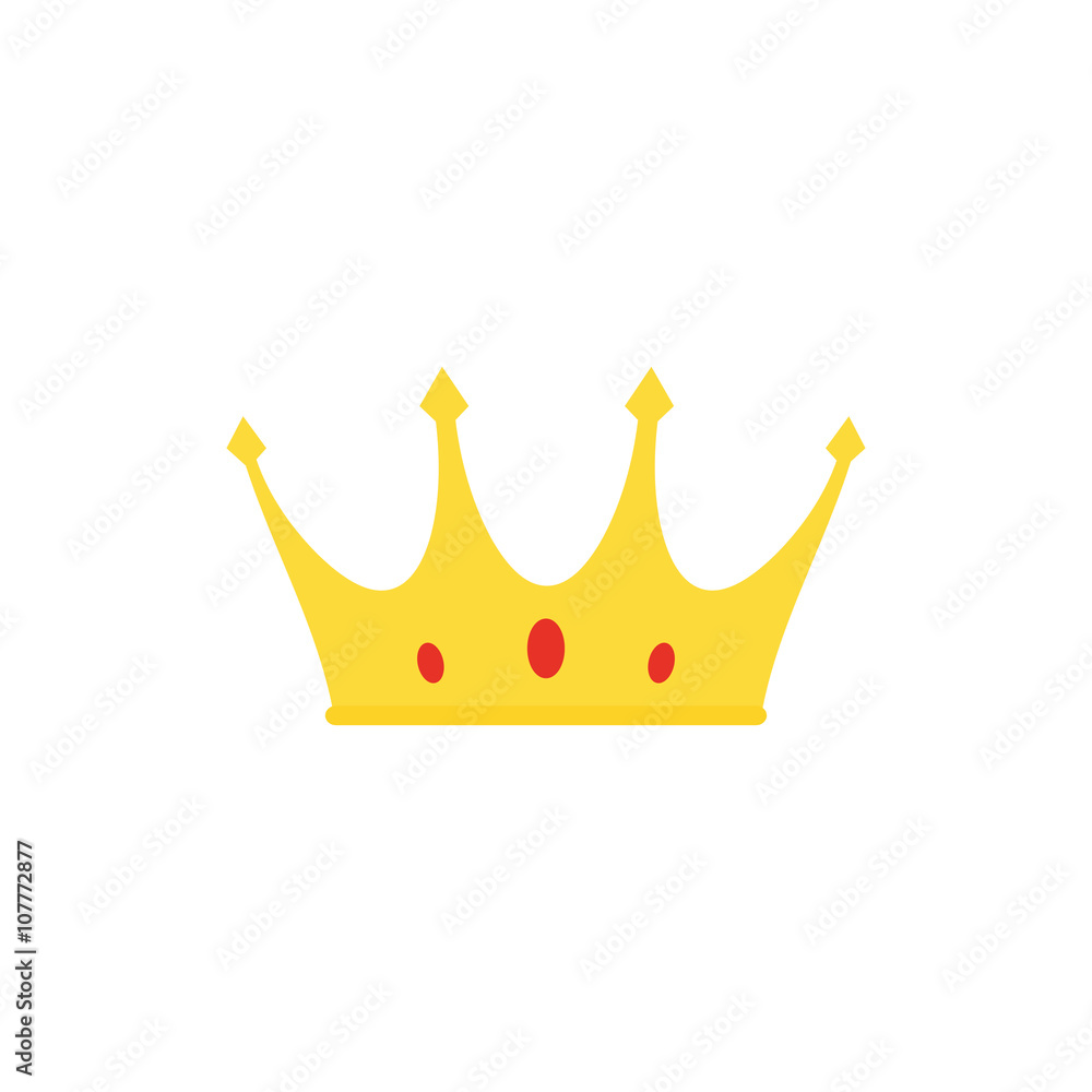 Fototapeta premium abstract cute crown