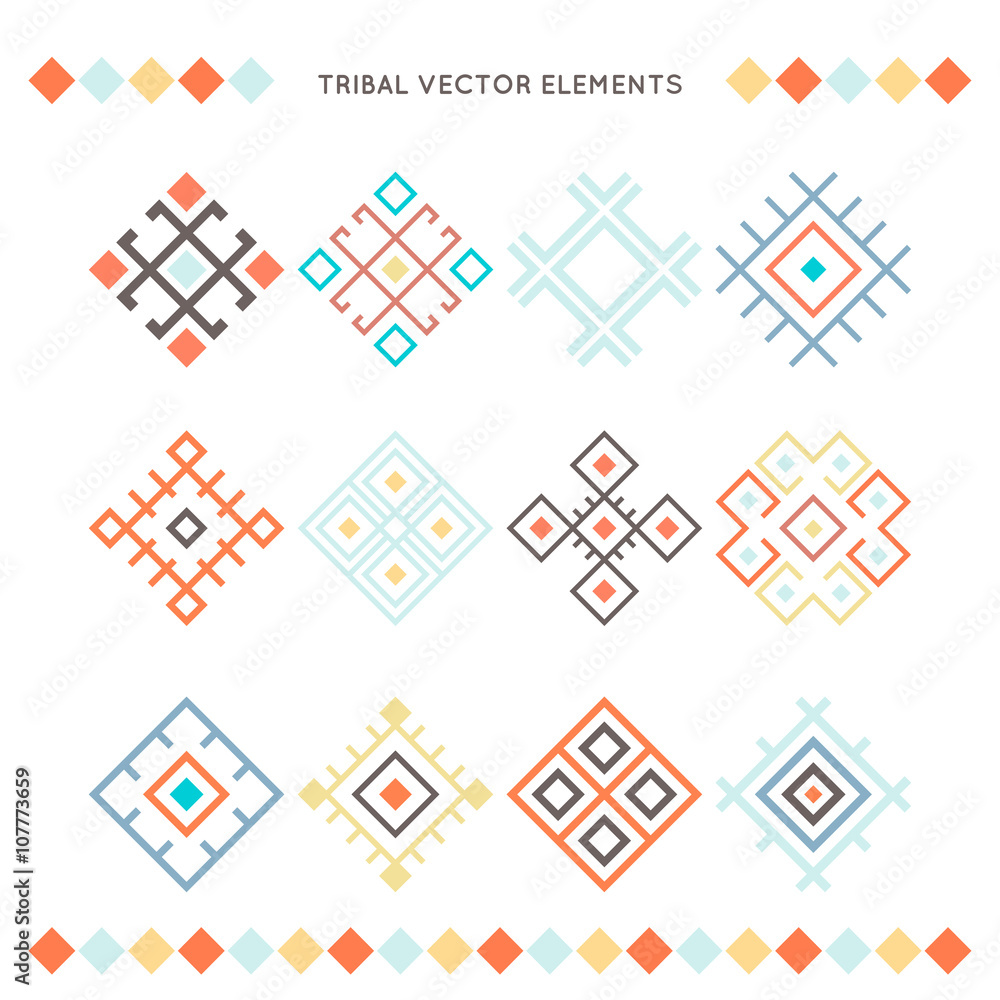 Vector tribal collection Vector tribal collection
