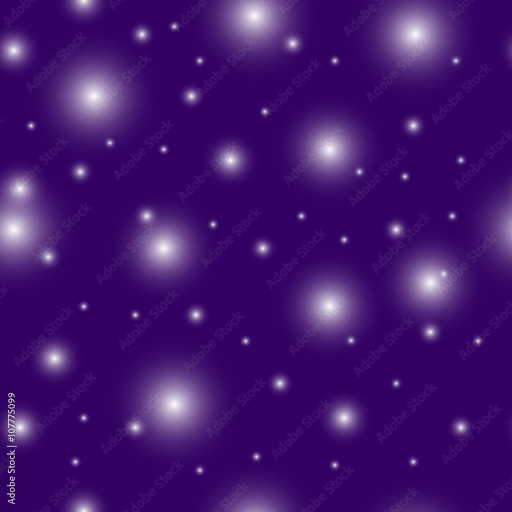 Abstract design seamless texture. Ghostly balls on the dark indigo background. Abstract design seamless texture. Ghostly balls on the dark indigo background.