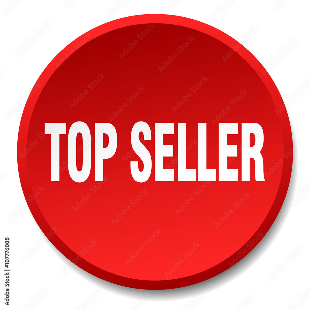 top seller red round flat isolated push button top seller red round flat isolated push button