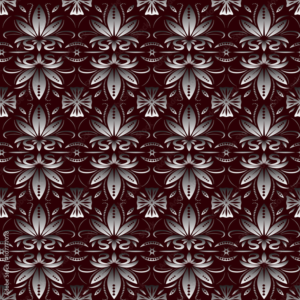 Seamless Ornamental Texture. Seamless Ornamental Texture.