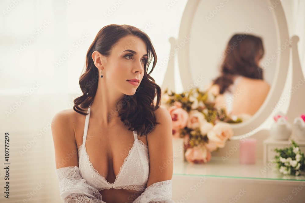 Portrait of adorable bride Portrait of adorable bride