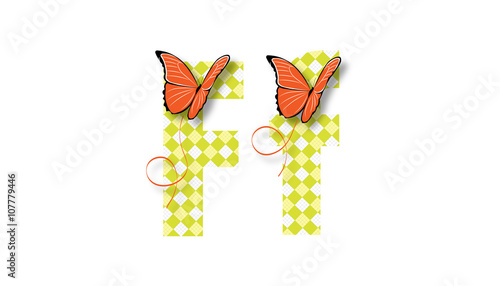 Litera, alfabet, f
