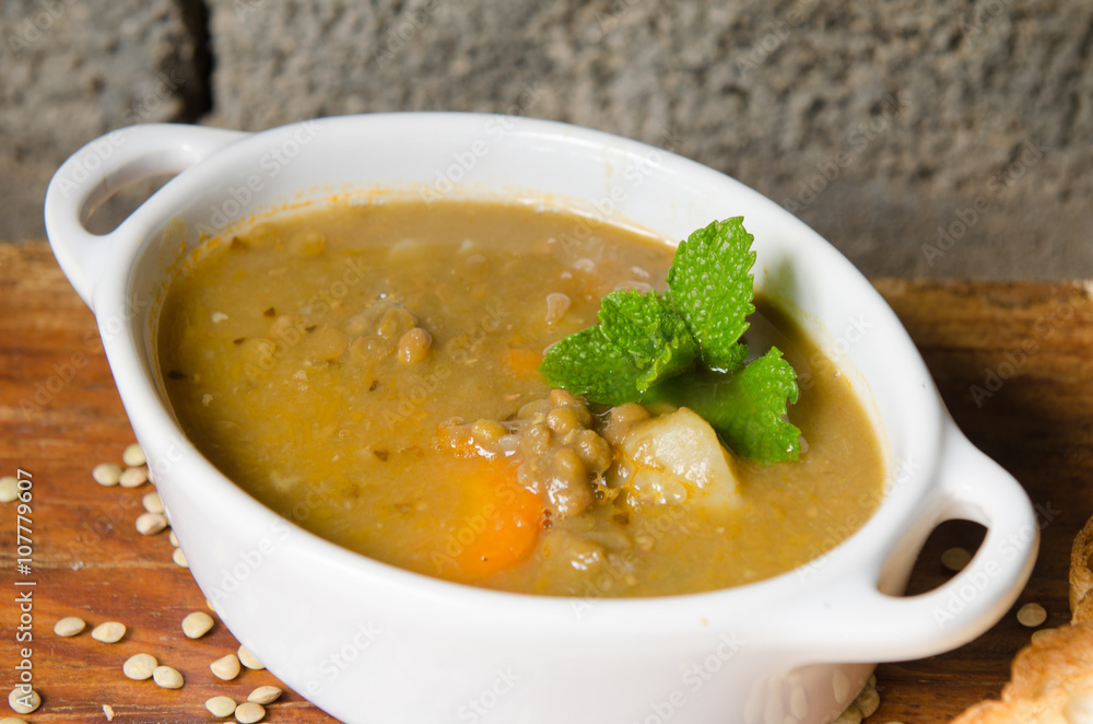 Lentil soup Lentil soup