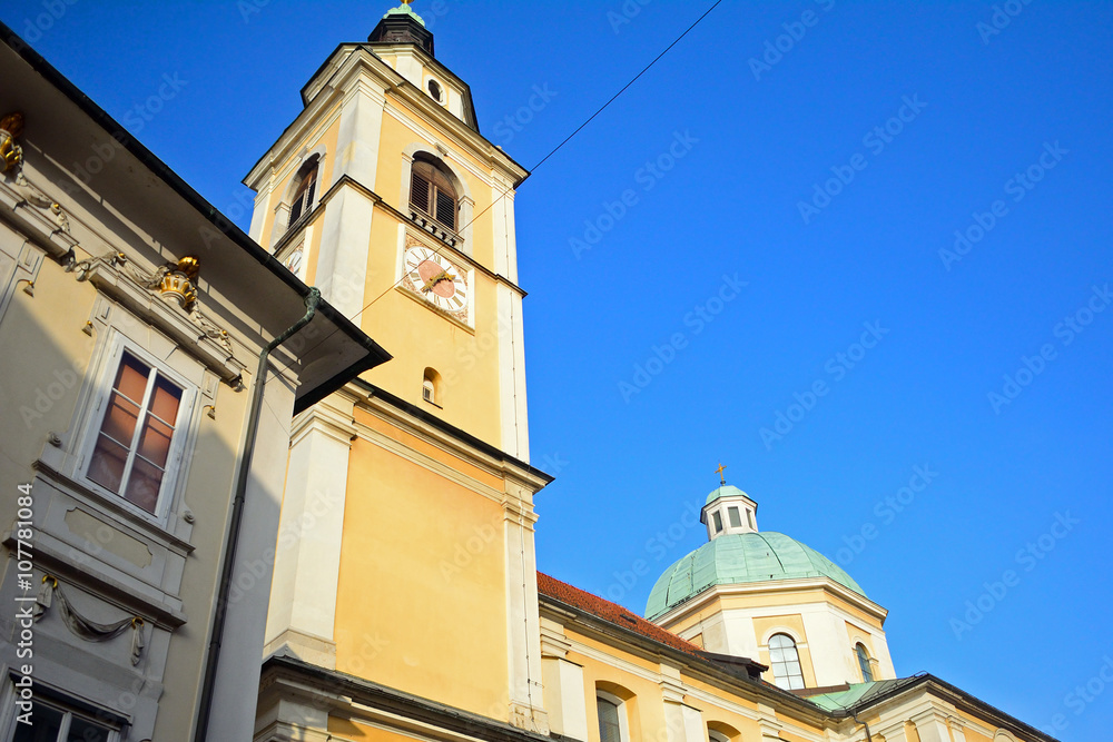 St. Nicholas Cathedral, Ljubljana, Slovenia