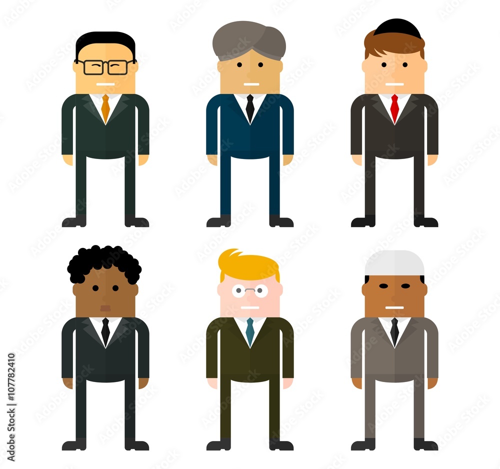 teamwork businessmen from different countries teamwork businessmen from different countries