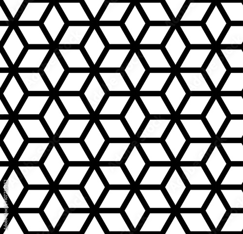 Vector modern seamless sacred geometry pattern   , black and white abstract geometric background, pillow print, monochrome retro texture, hipster fashion design