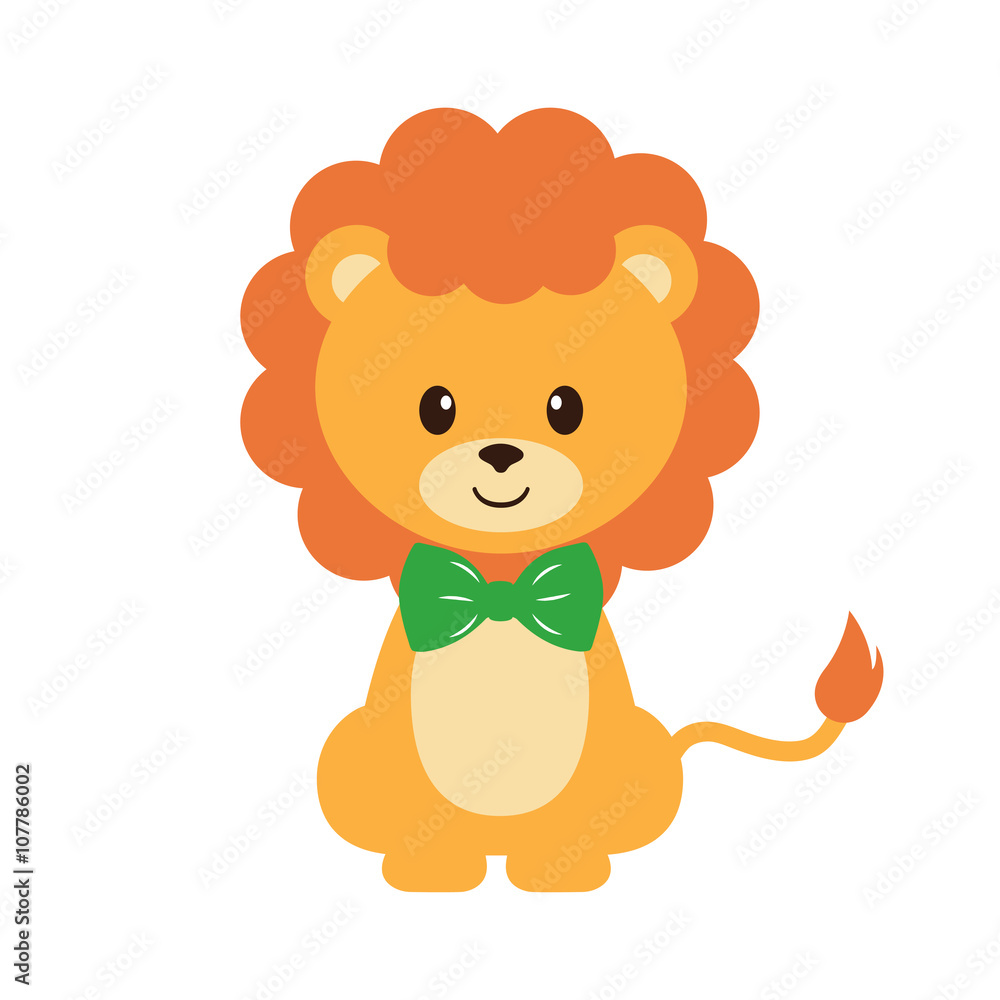 lion with tie lion with tie