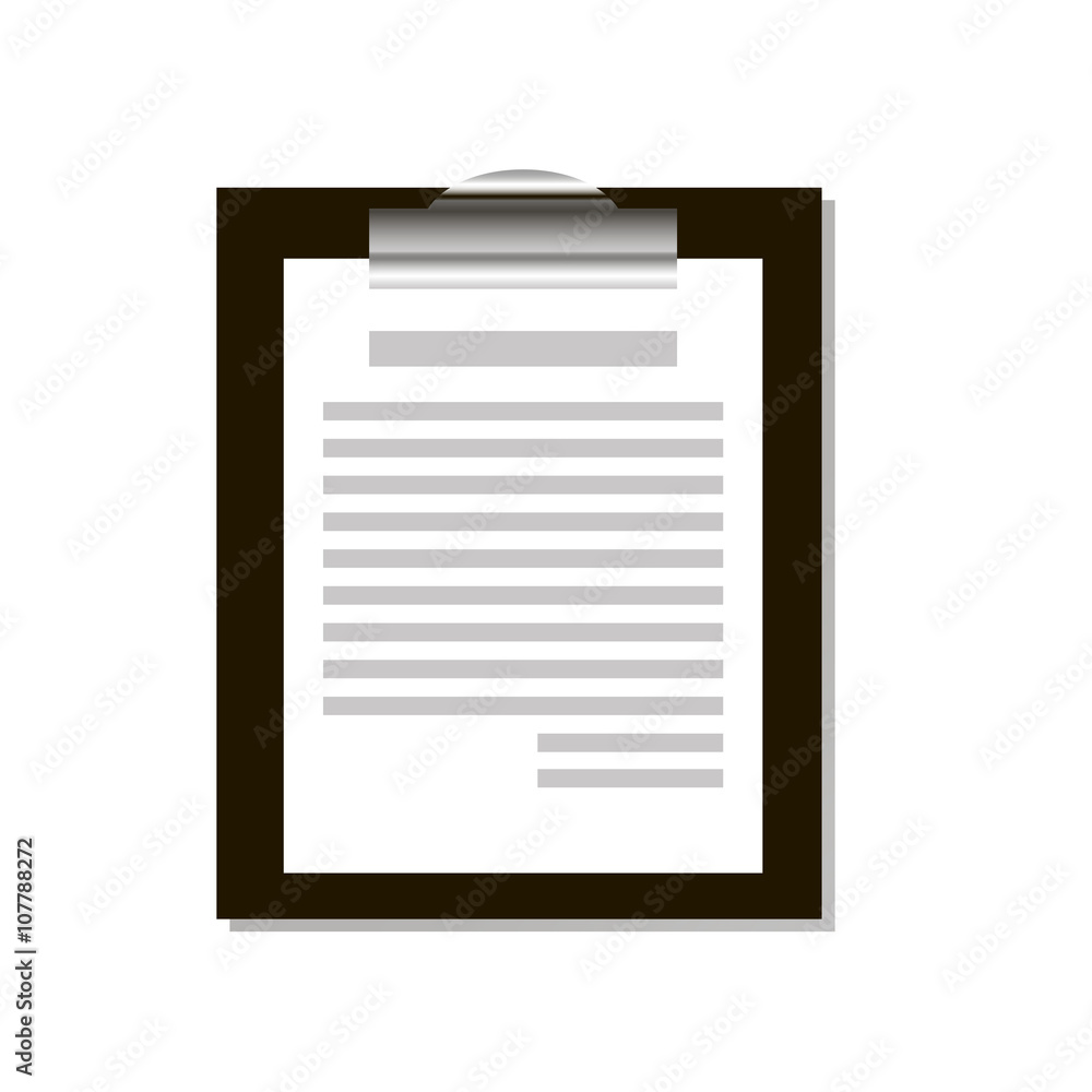 Black clipboard Black clipboard