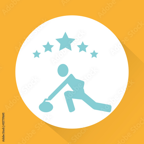 hockey sport design, vector illustration