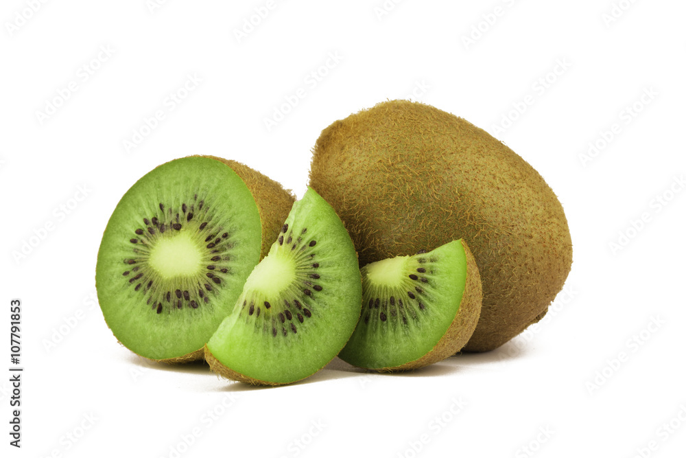 Kiwi fruit isolated on white background. Clipping Path Kiwi fruit isolated on white background. Clipping Path