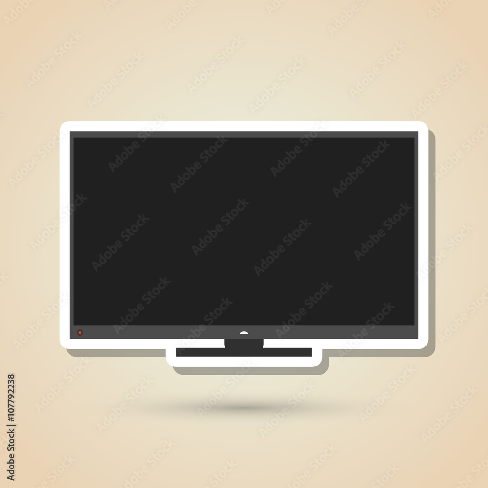 television icon design, vector illustration television icon design, vector illustration