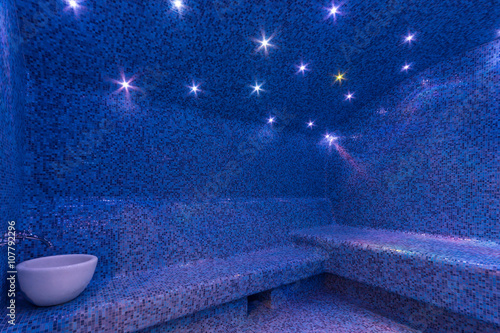 Bild auf Leinwand Turkish sauna interior