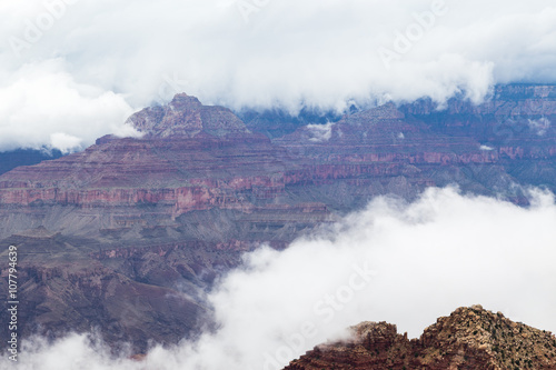 Grand Canyon National Park during a summer rainy day, Arizona, USA