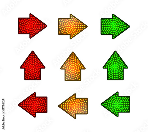 arrow traffic lights