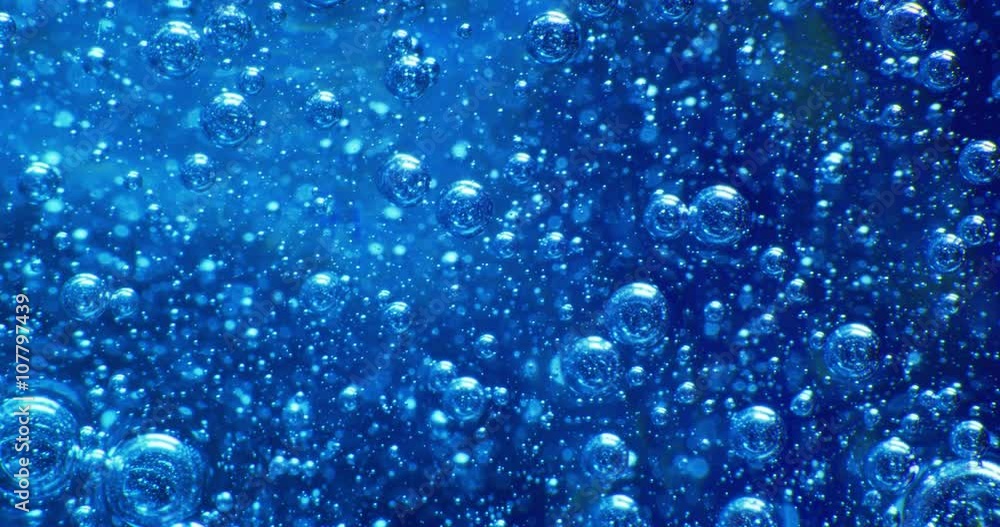 Bubbles in color jello cream (gel soap). Extreme macro 4k Bubbles in color jello cream (gel soap). Extreme macro 4k