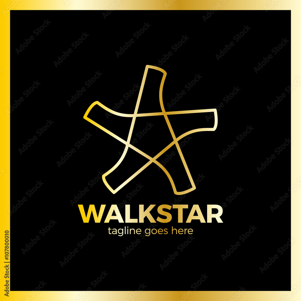 Walking Star Logo