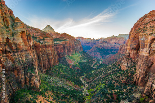 Amazing view of Zion national park, Utah