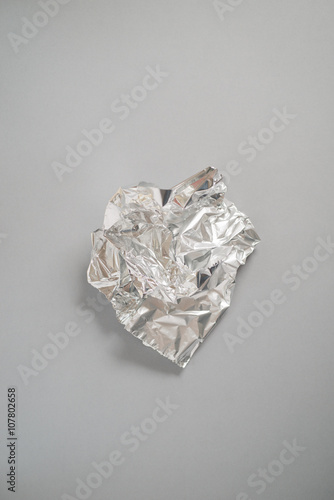 A Crumpled Piece of Aluminium Foil