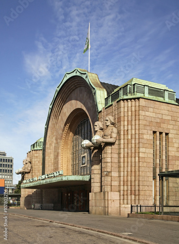 Helsinki Central railway station. Finland