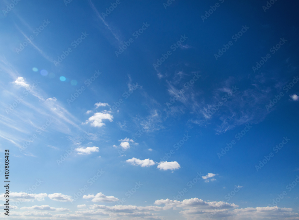 Obraz premium Blue sky.