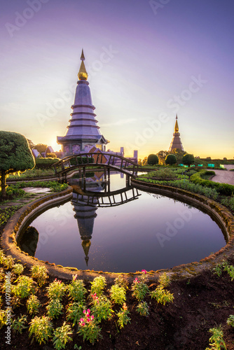 Landscape of beautiful pagoda