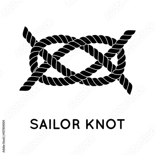 Sailor rope knot