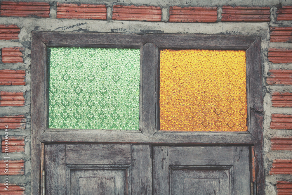 Fototapeta premium Vintage Window