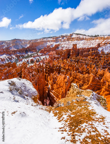 Colorful Bryce canyon national park, Utah