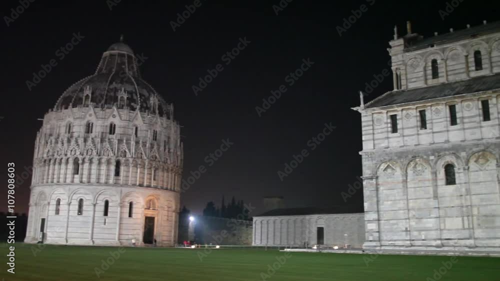 Pisa Square Of Miracles By Night Pisa Square Of Miracles By Night