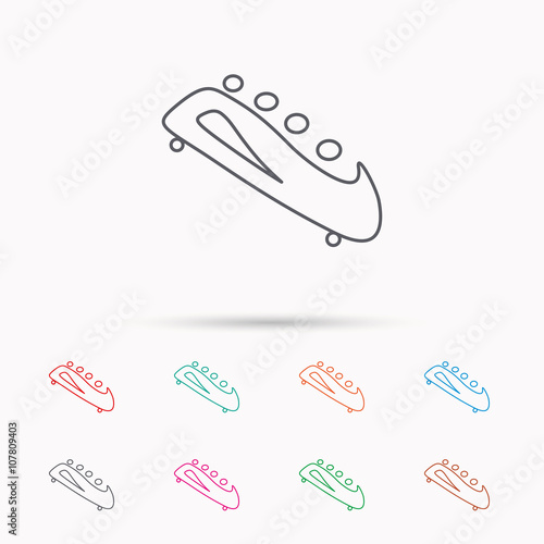 Bobsleigh icon. Four-seated bobsled sign.