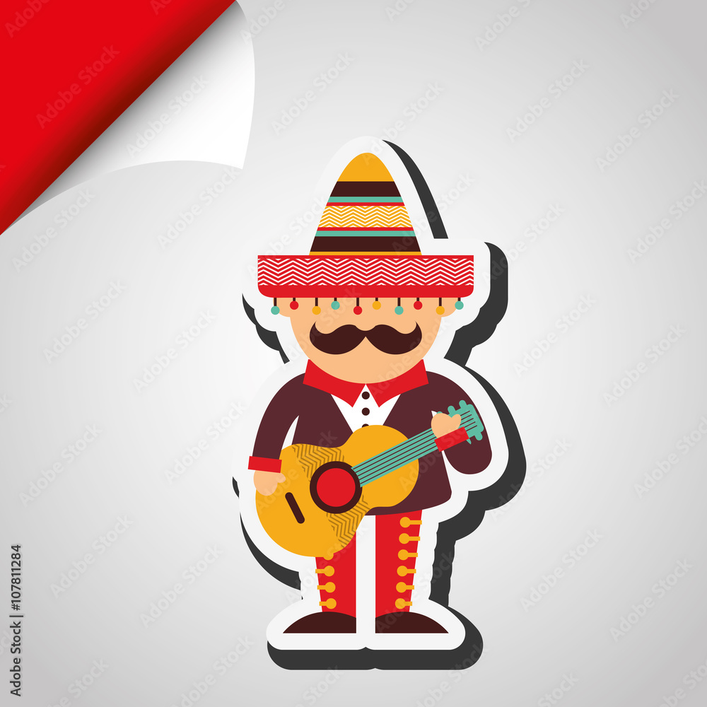 mexican culture icon design mexican culture icon design