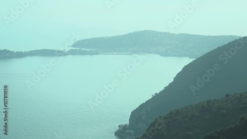 General view over Cannes from top