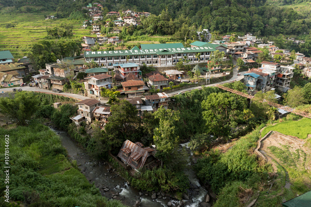 Poblacion and nearby barangays in Banaue is the central commercial and business district.