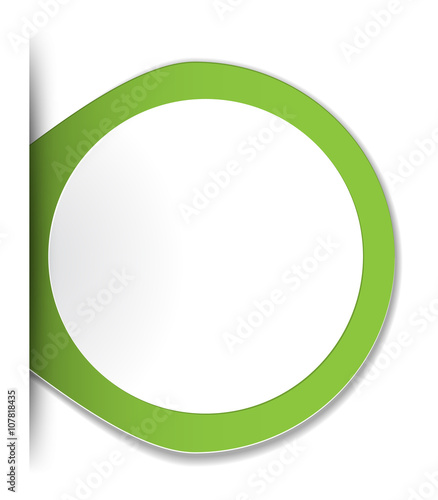 the blank oval label