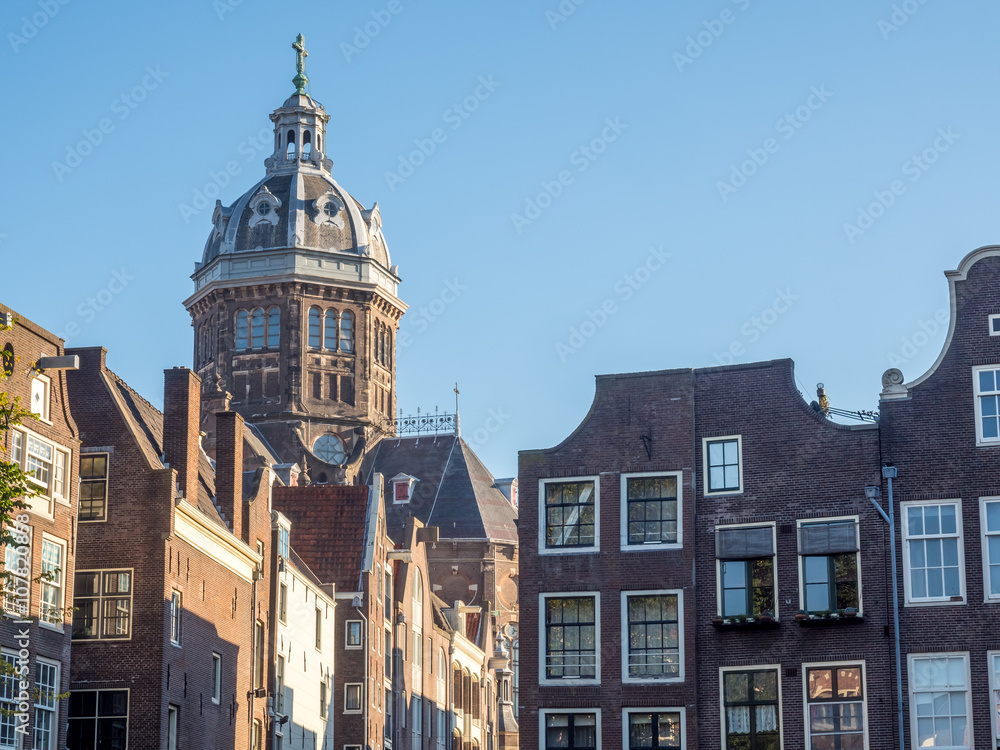 Fototapeta premium Saint Nicholas church in Amsterdam