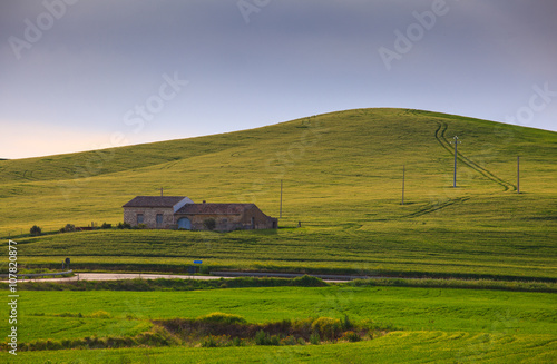 Farmhouse in the Sicily countryside