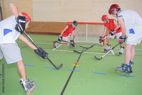 Obraz na płótnie indoor hockey