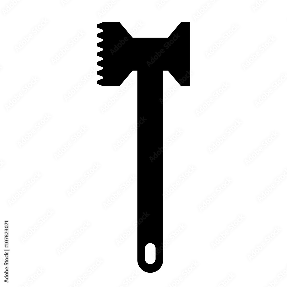 Meat hammer, shade picture Meat hammer, shade picture