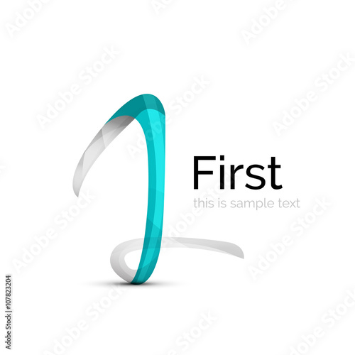 Number one, first logo