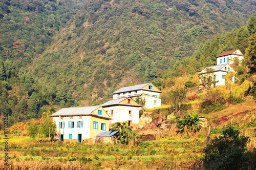 Beautiful Houses of Nepali village