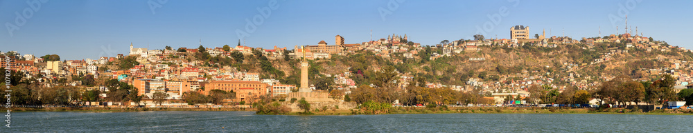 Beautiful panorama cityscape of Antananarivo, Madagascar