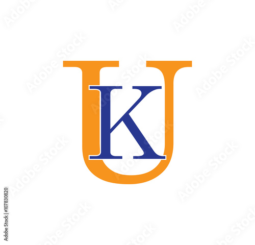 KU logotype simple modern