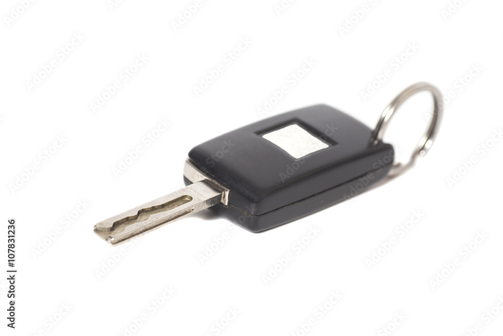 car key isolated on white background car key isolated on white background