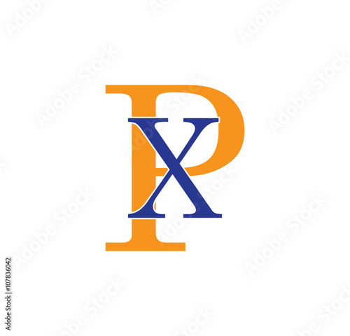 XP logotype simple modern