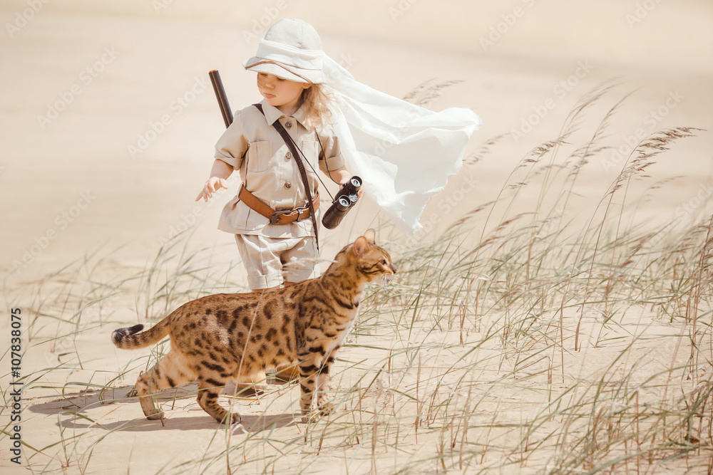 Obraz premium Big advantures in desert