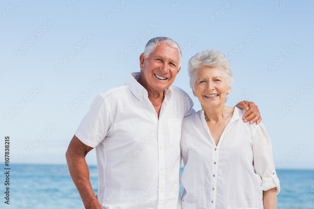 Portrait of smiling senior couple Portrait of smiling senior couple